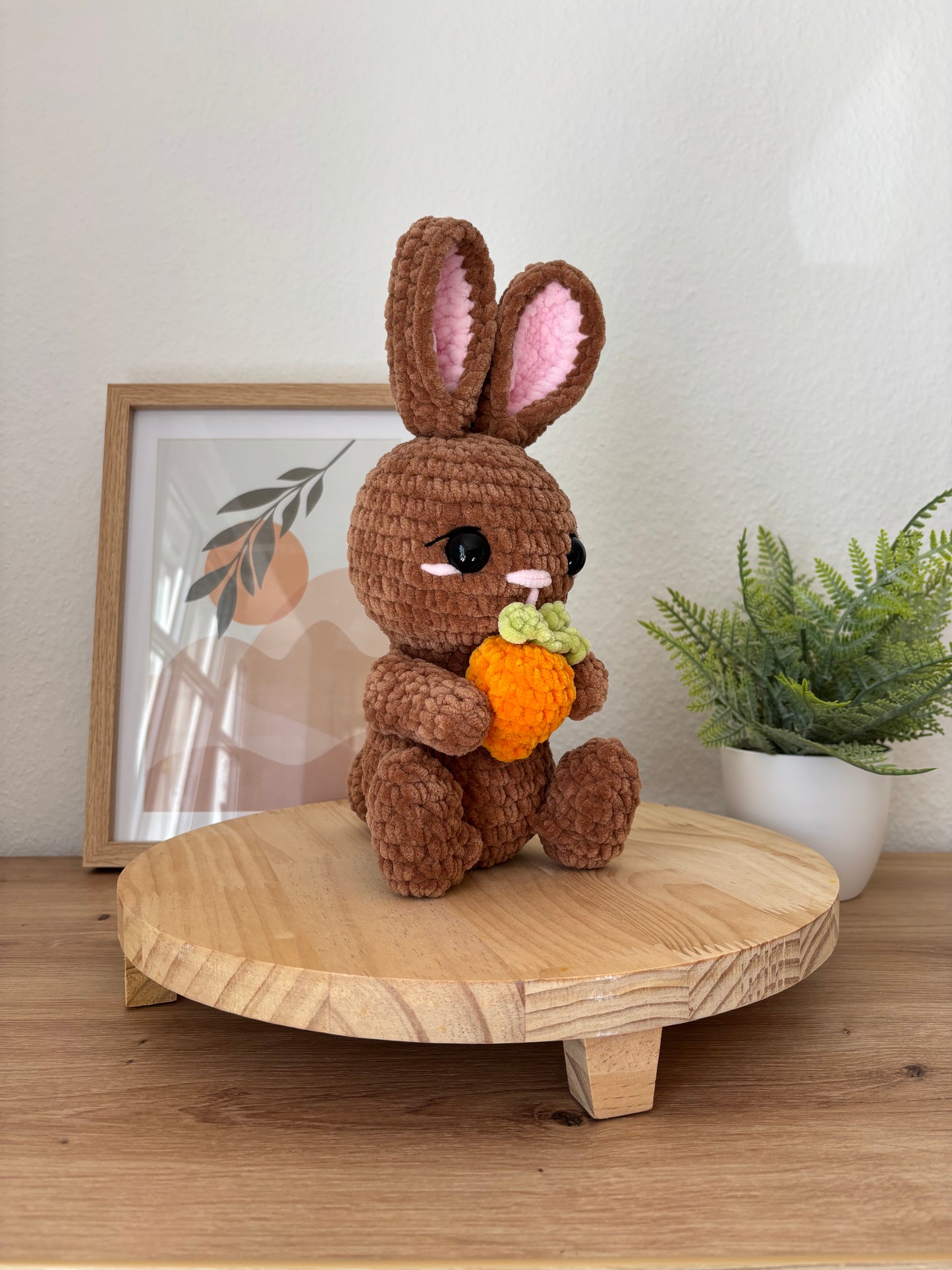 Hase mit Karotte
