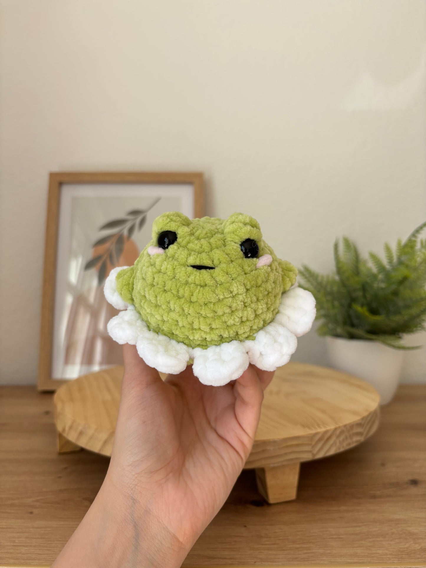 Blumenfrosch in Wunschfarben