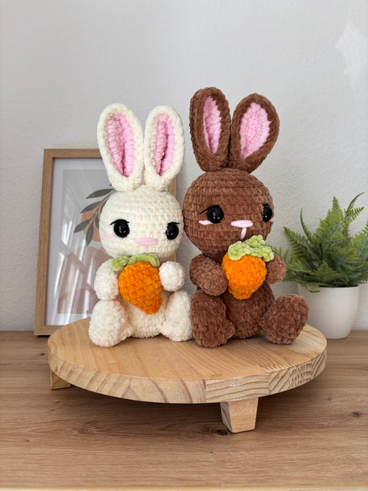 Hase mit Karotte